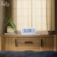 Nhiệt ẩm kế điện tử đa năng trong nhà kiêm đồng hồ báo thức cho bé Senmax 1 - Hình ảnh 3