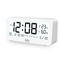 Nhiệt ẩm kế điện tử đa năng trong nhà kiêm đồng hồ báo thức cho bé Senmax 1